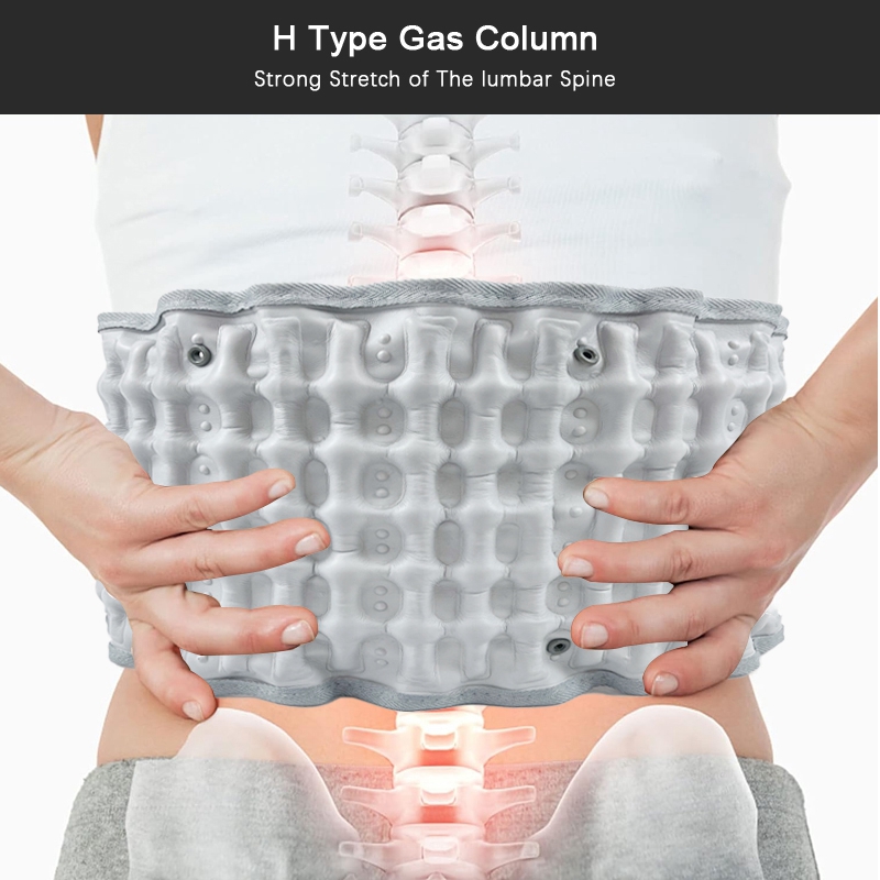 Soporte lumbar inflable
