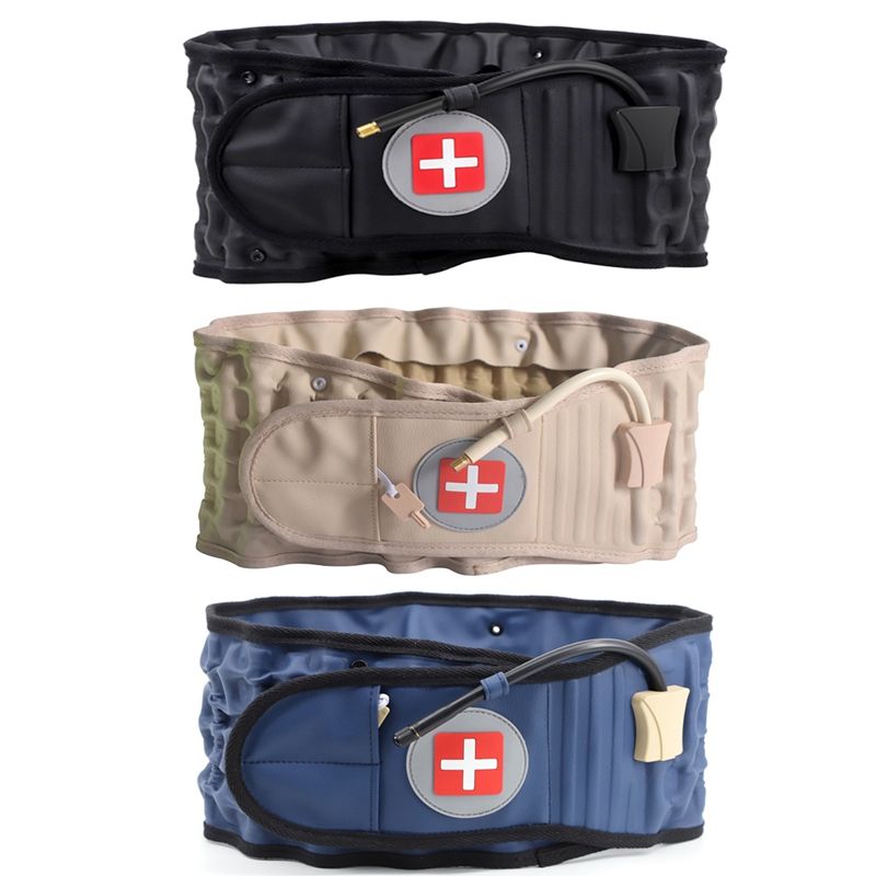 Soporte lumbar inflable