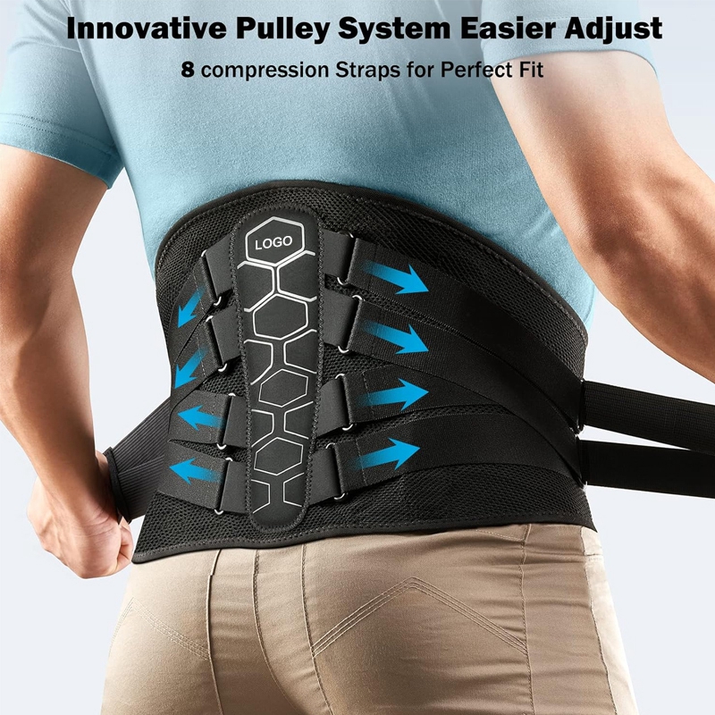 Cinturón de soporte lumbar de diseño ergonómico