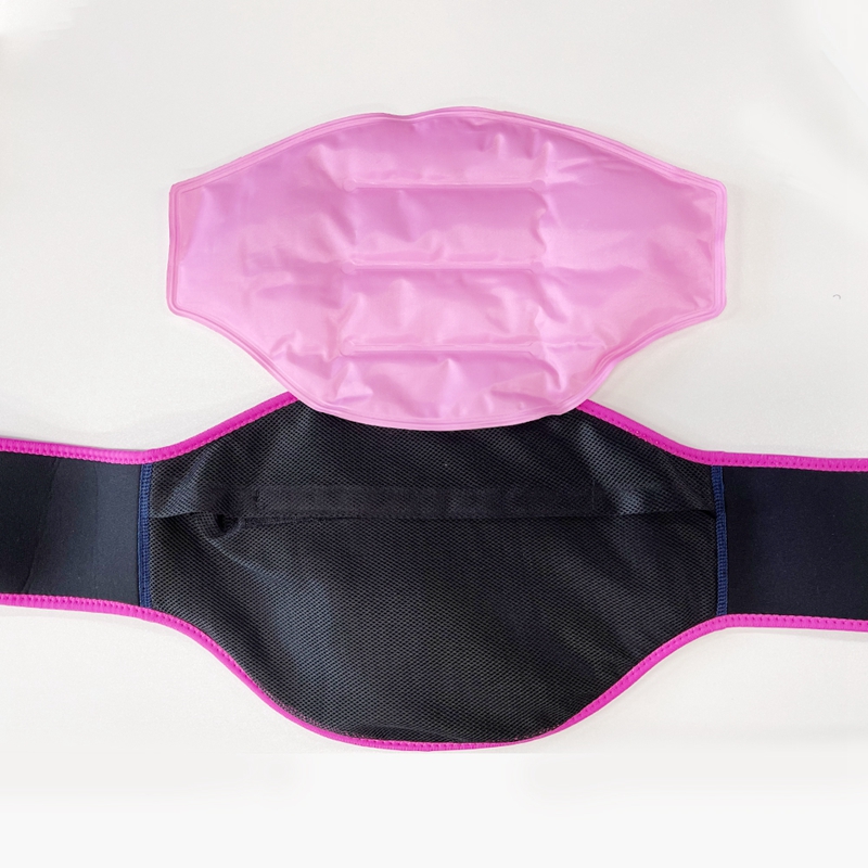 Cinturón de cintura con gel de terapia fría caliente