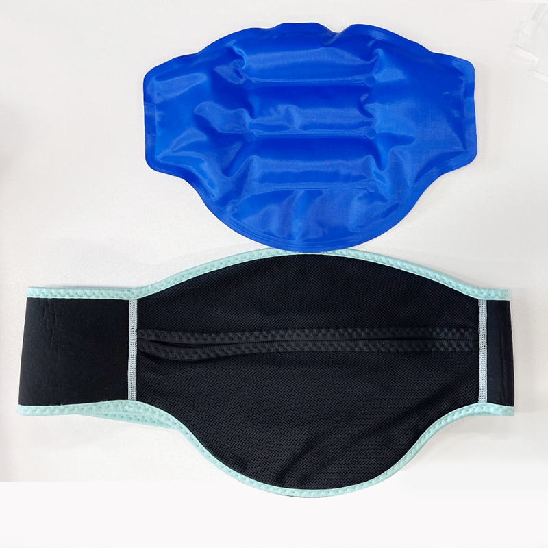 Cinturón de cintura con gel de terapia fría caliente