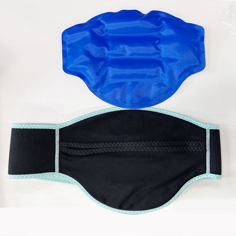 Cinturón de cintura con gel de terapia fría caliente