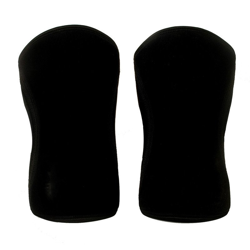 Mangas de rodilla de neopreno de 7 mm para levantamiento de pesas de pesas