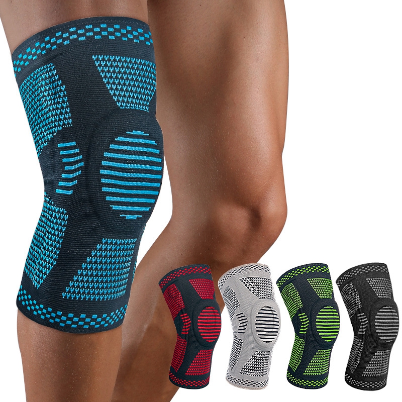 Estrata de rodilla con estabilizadores laterales Pad de silicona