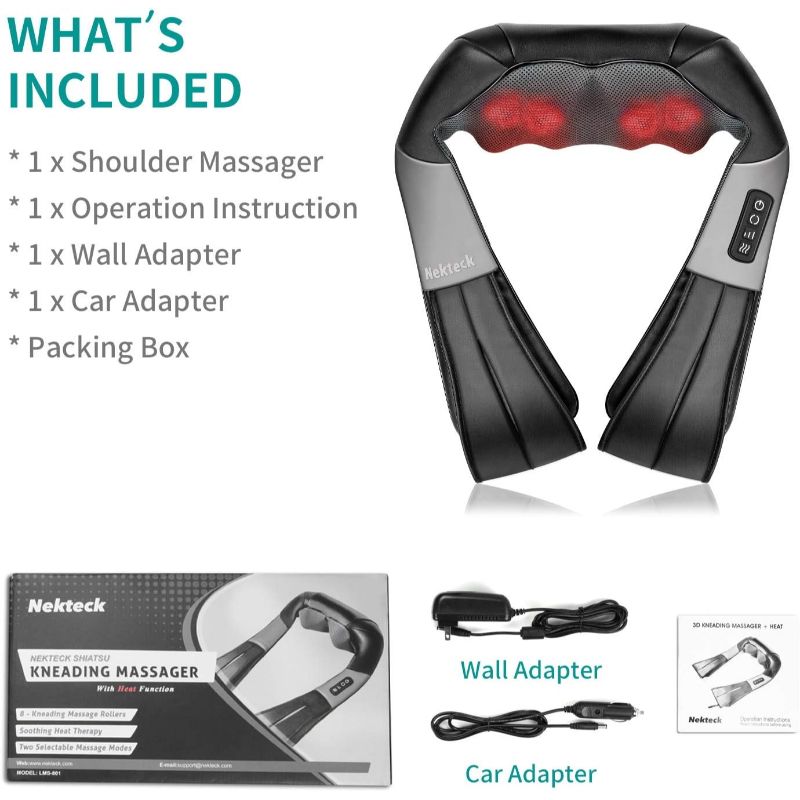 Shiatsu Neck and Back masajeador