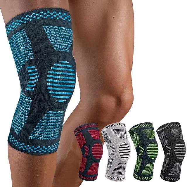 Estrata de rodilla con estabilizadores laterales Pad de silicona
