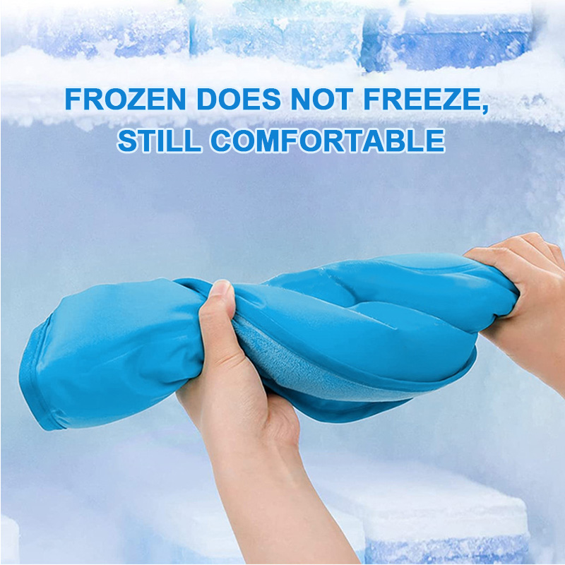 Envolturas de gel de hielo de rodilla para terapia caliente y fría
