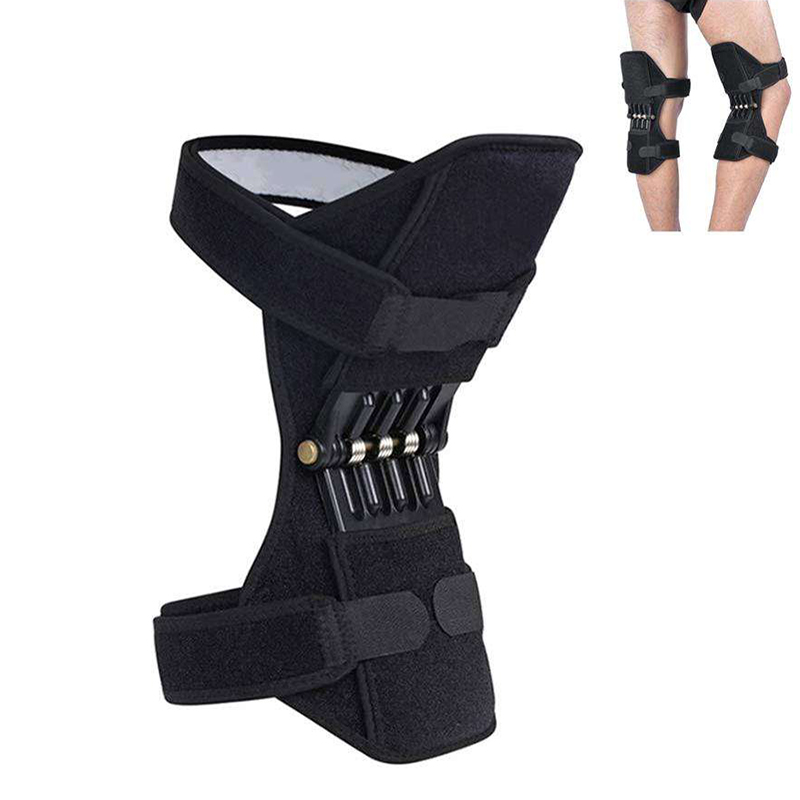 Potente refuerzo de protección de rodilla de rebote para el dolor en las articulaciones