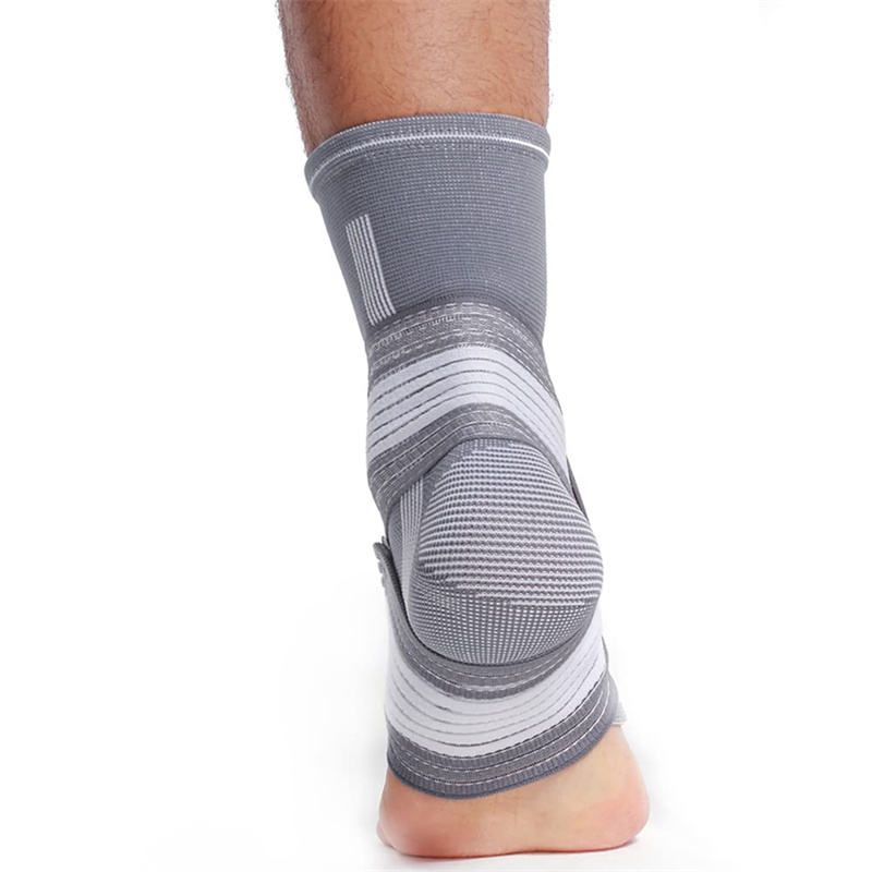 Soporte de tobillo de punto transpirable con correas ajustables