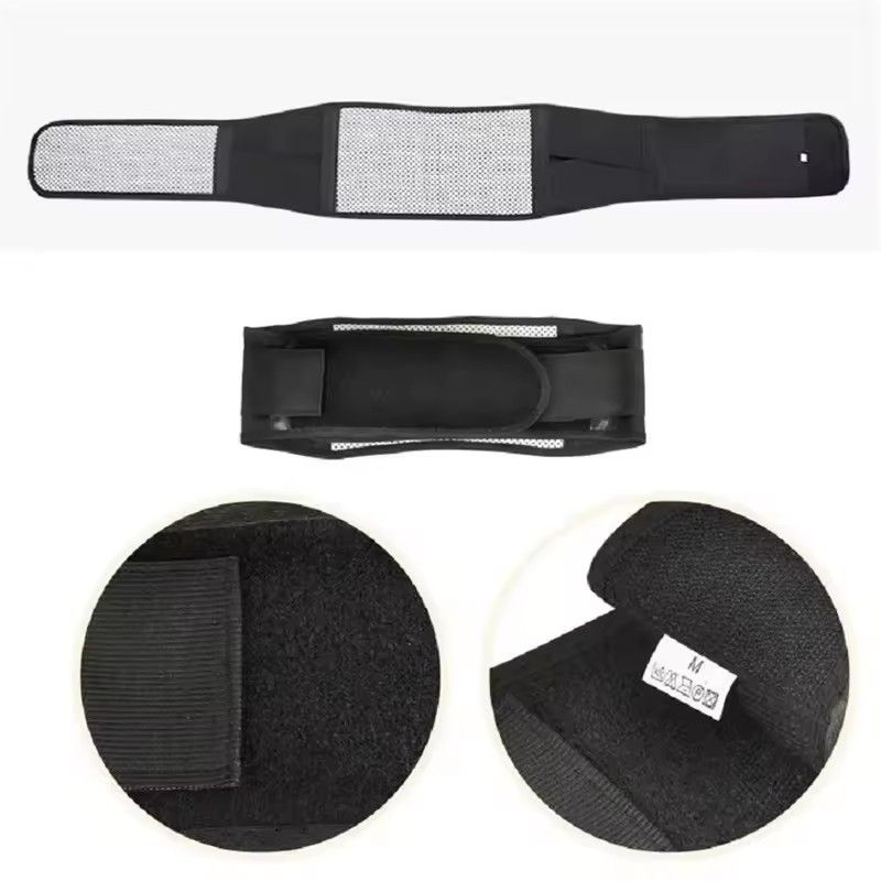 Correa de soporte de retroceso magnético de turmalina/cinturón de soporte de retroceso autoalimentado
