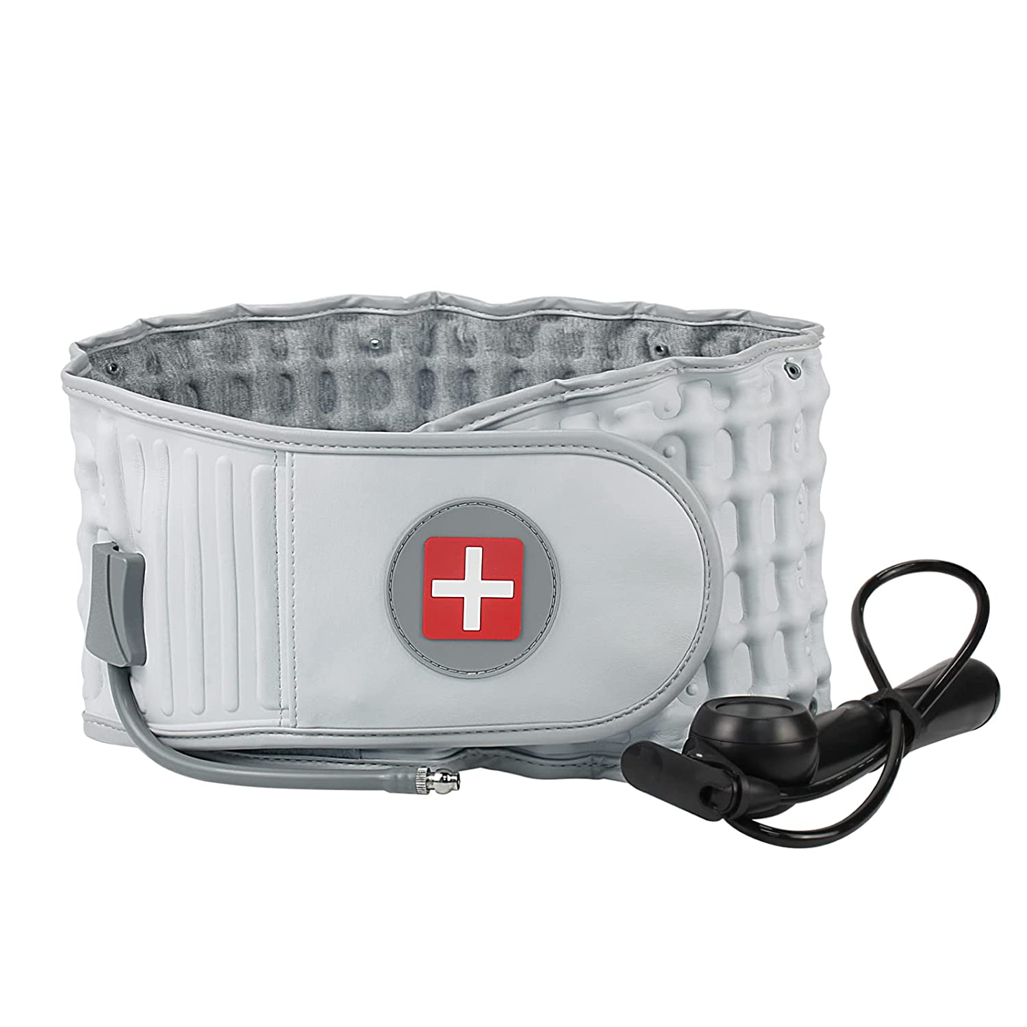 Soporte lumbar inflable