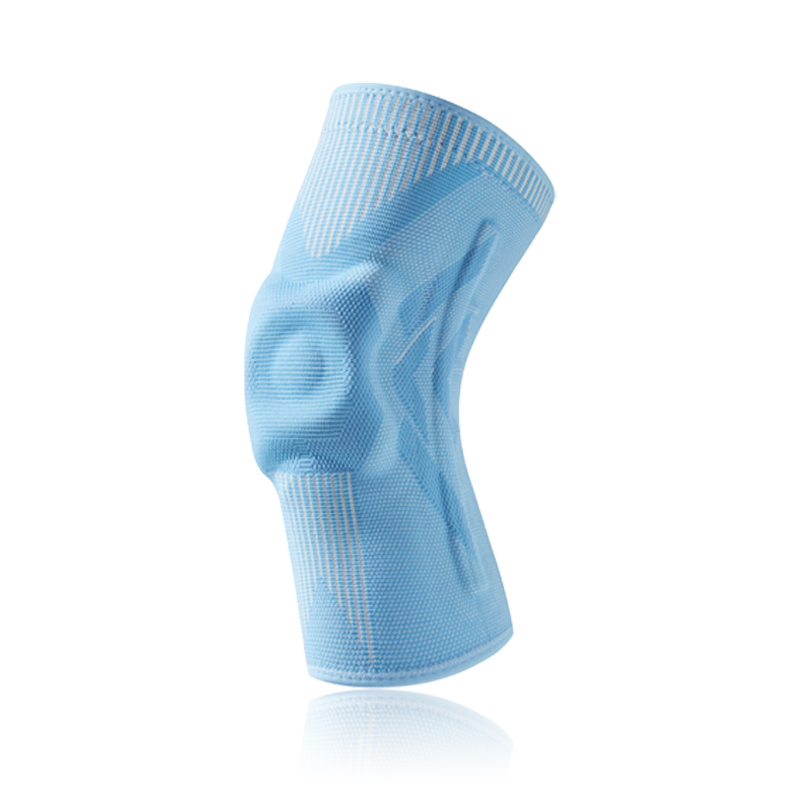 Nueva manga de rodilla de compresión con gel de rótula