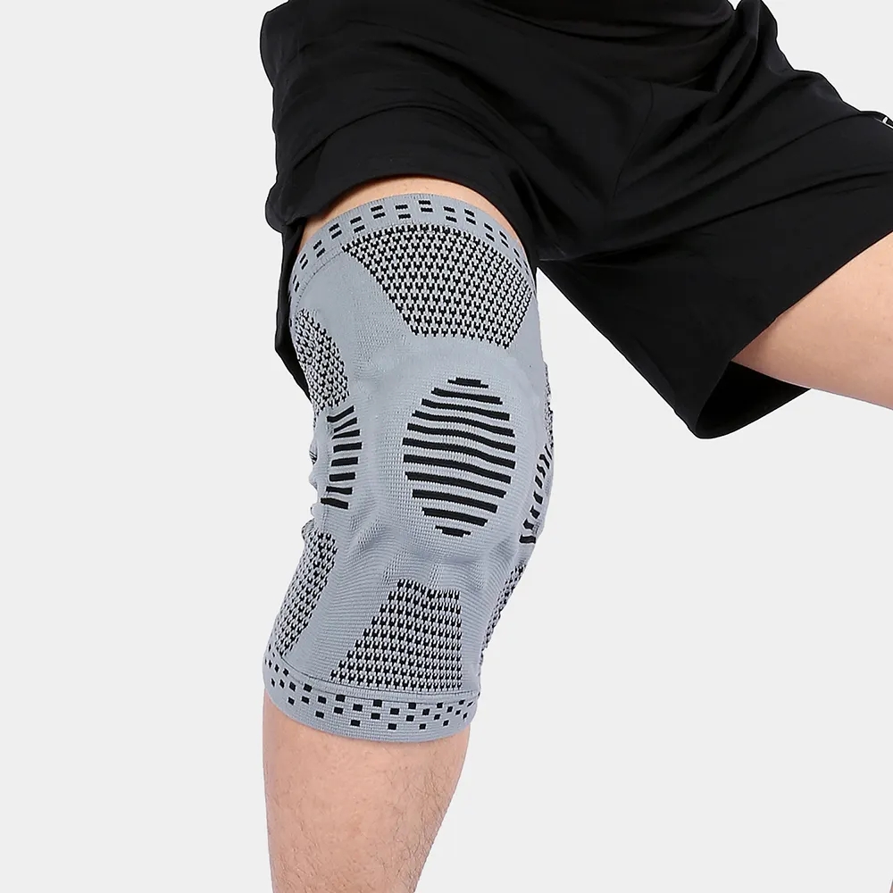 Estrata de rodilla con estabilizadores laterales Pad de silicona